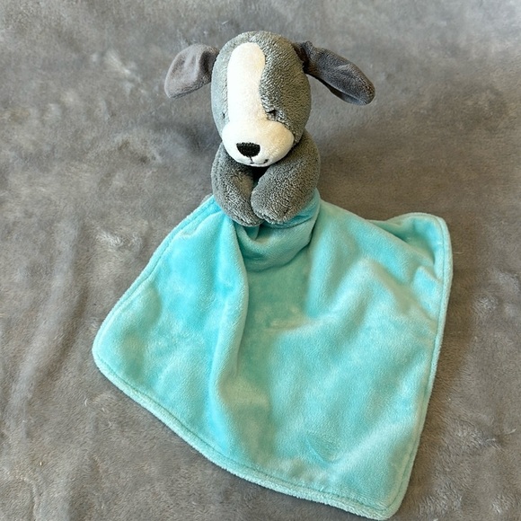 Carter's - puppy  lovey security blanket with rattle - Picture 1 of 4